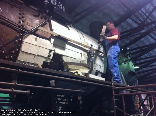 Steady progress on boiler lagging