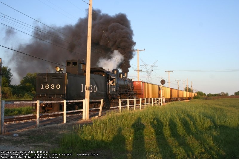 Approaching Seeman Rd with 2,900 tons