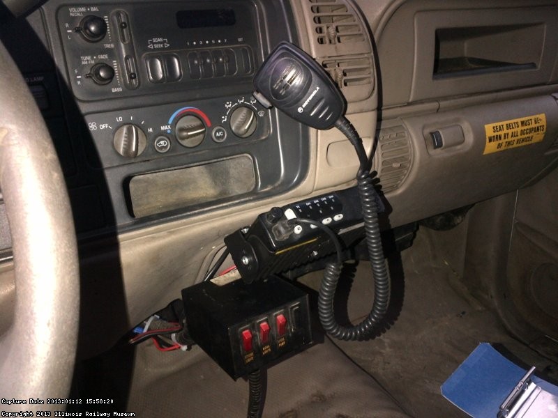 New truck radio installed by B&B. 