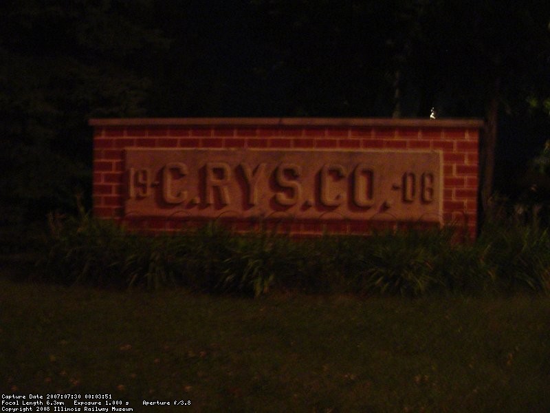CRYS. Co. Sign in front of Barn 3