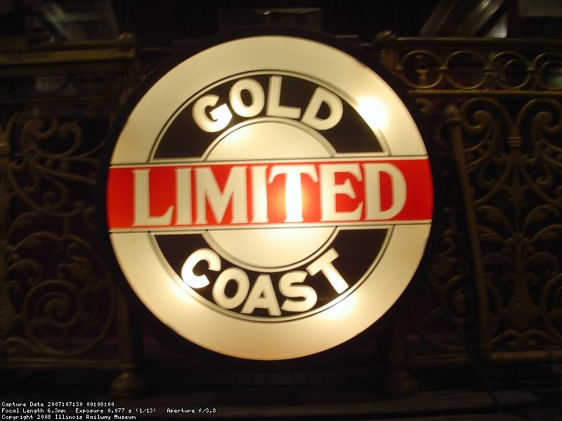 Passenger Coach End Sign