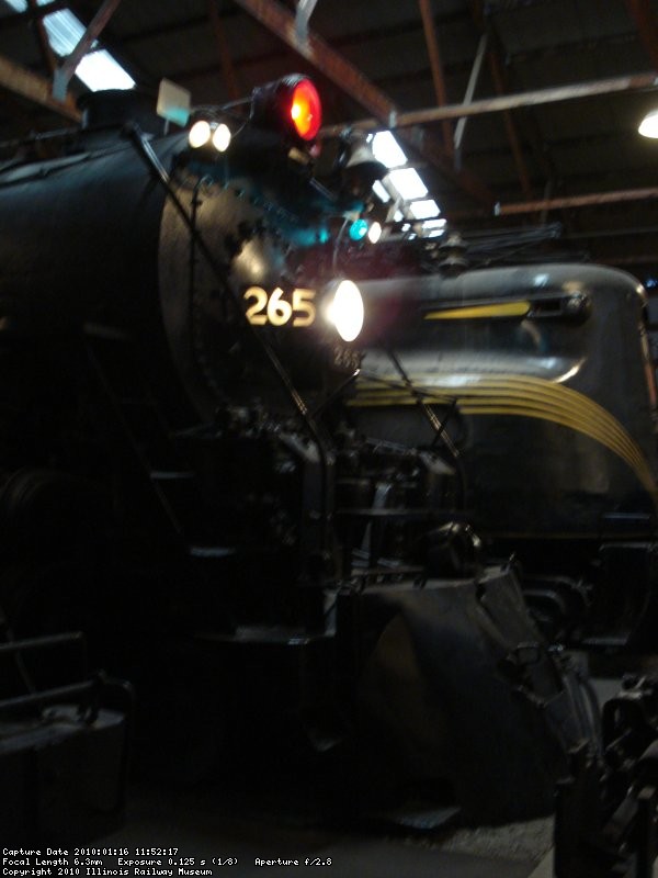 Milw. 265 on a cold January day.