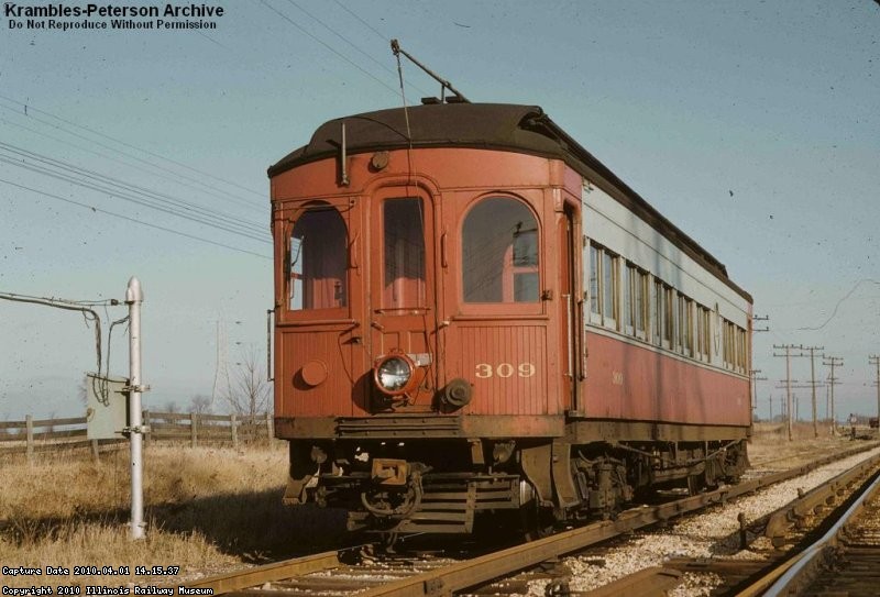 CA&E 309 at Eola Rd, 1955 - Bob Mehlenbeck photo