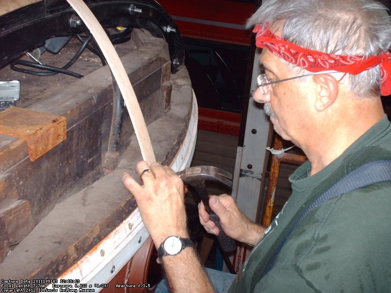 The First Rear Roof Slat Sept. 2011