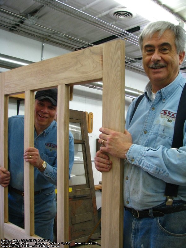 Fabricating Two New Baggage Doors March 2010