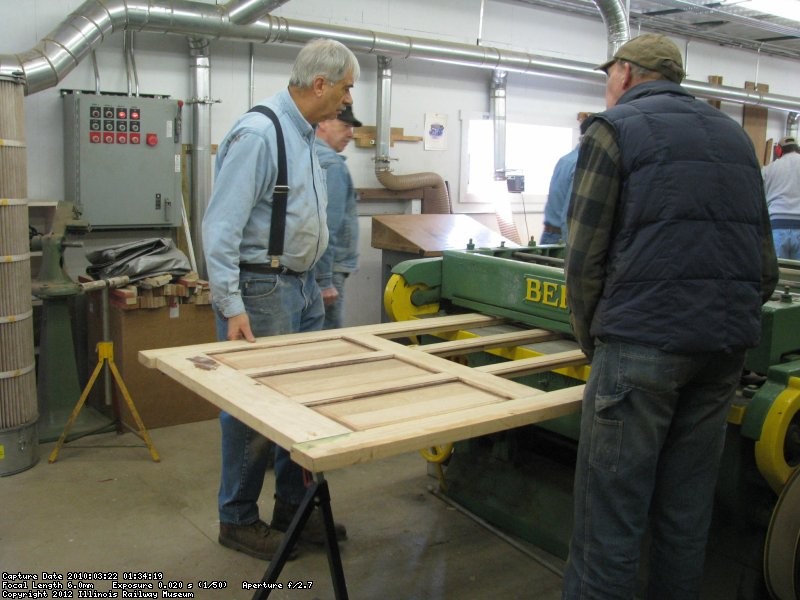 Running the Baggage Door through the Berlin Sander