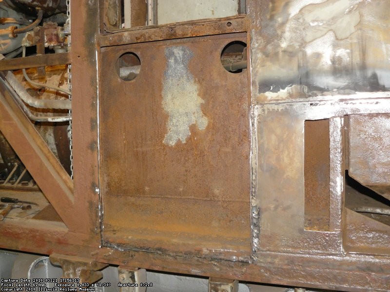 The stamped step well was removed to needle chip and clean behind it.