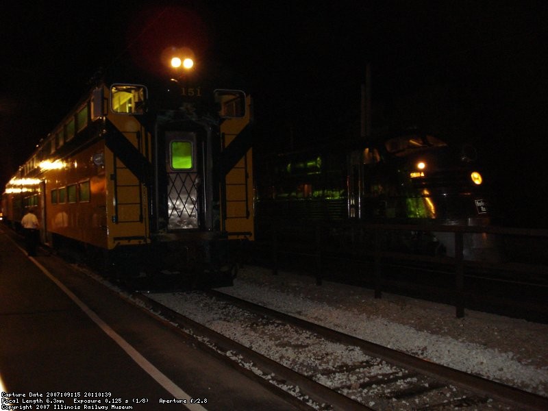 CNW 151 & CBQ 9911-A