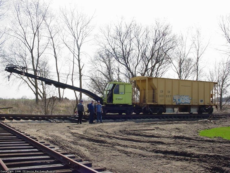 Dumping ballast on the Yd 13/14 lead