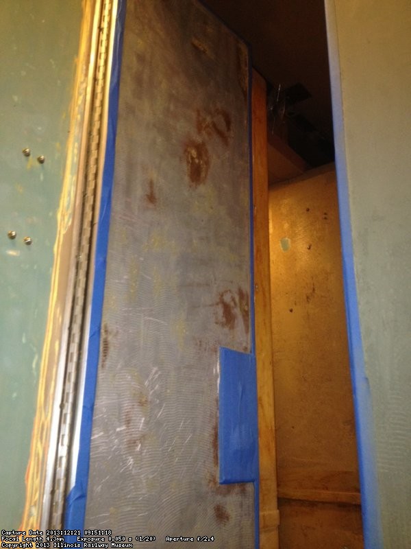 Unpainted room divider door in Pacific Peak