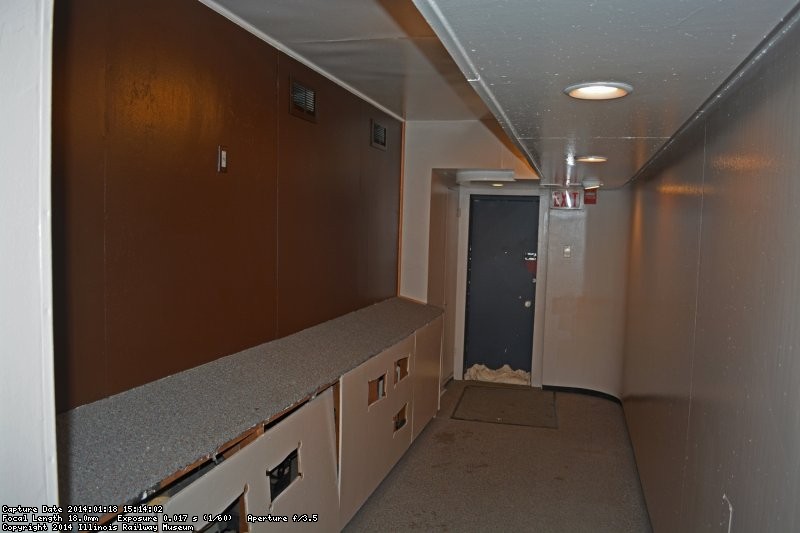 2nd Exhibit car - looking to the rear exit