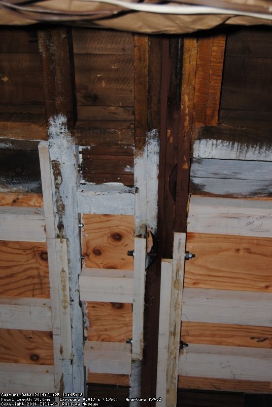Metal strips every 12' in the Ely