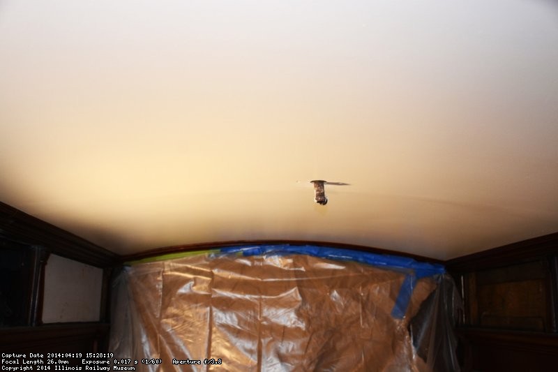 Ely - dining room ceiling