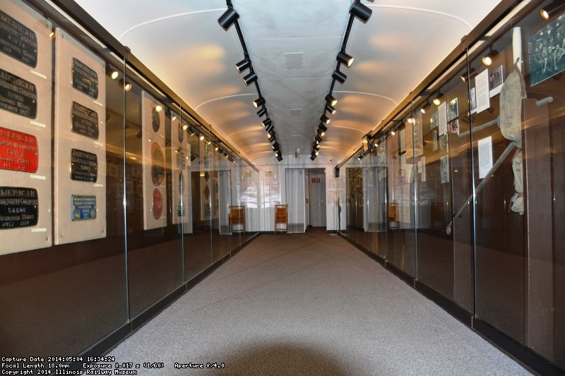 Looking towards the rear of the 1st Exhibit Car - image by Jon Habegger