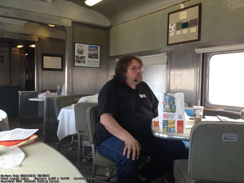 Lunch guest Jeff Calandine - image by Michael McCraren