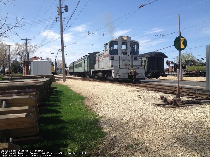 The coach train on Sunday - image by Michael McCraren