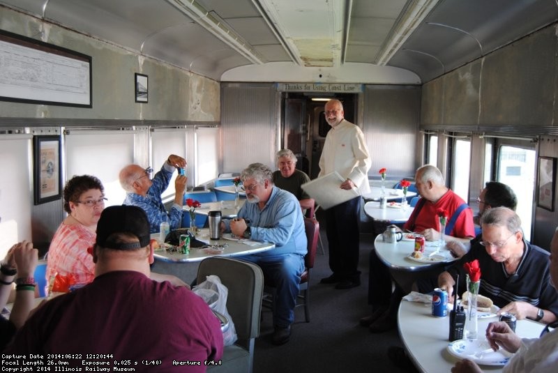 Jon Habegger wears a Birmingham serving jacket - Photo by Shelly Vanderschaegen