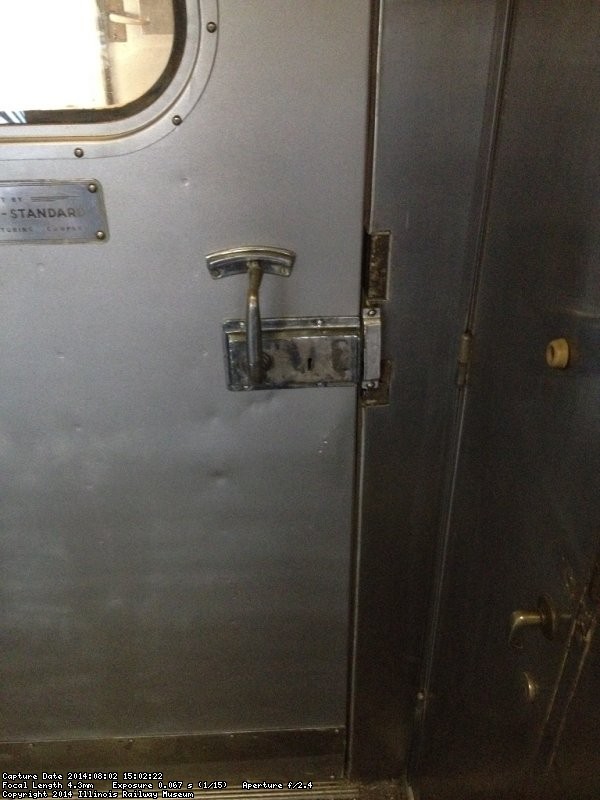 The handle is now affixed and the door from the Birmingham to the Pacific Peak is complete - Photo by Michael McCraren