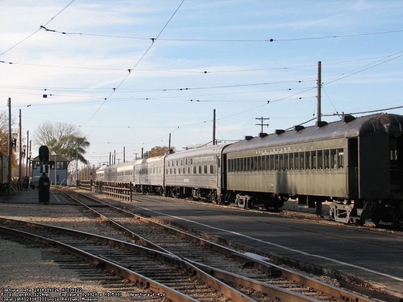 The Screamliner was still on the mainline during the day on Sunday - Photo by Pauline Trabert