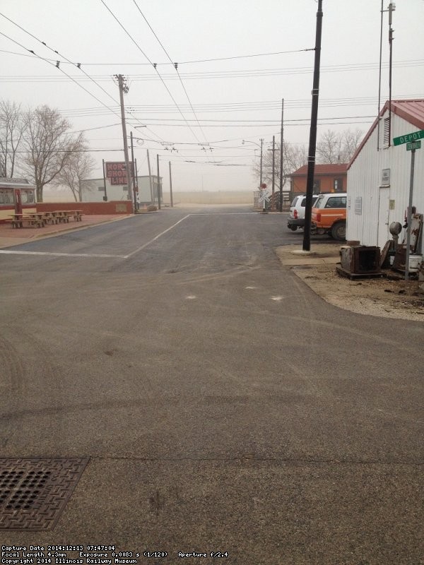 Looking west down Central towards Olson Rd. - Photo by Michael McCraren