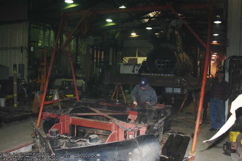Hoist ready for lift
