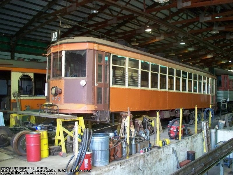 During repainting - August 2009