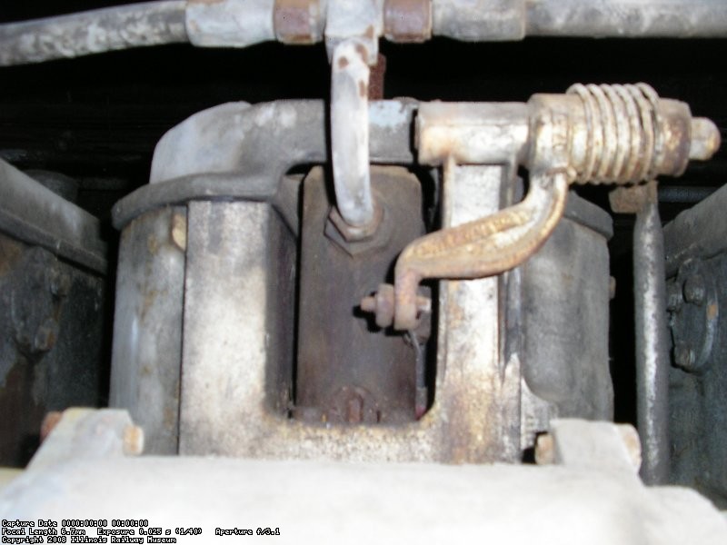 Fuel Pump, Fuel Rack and Fuel Line on top of Power Assembly. Andy Mueller Photo