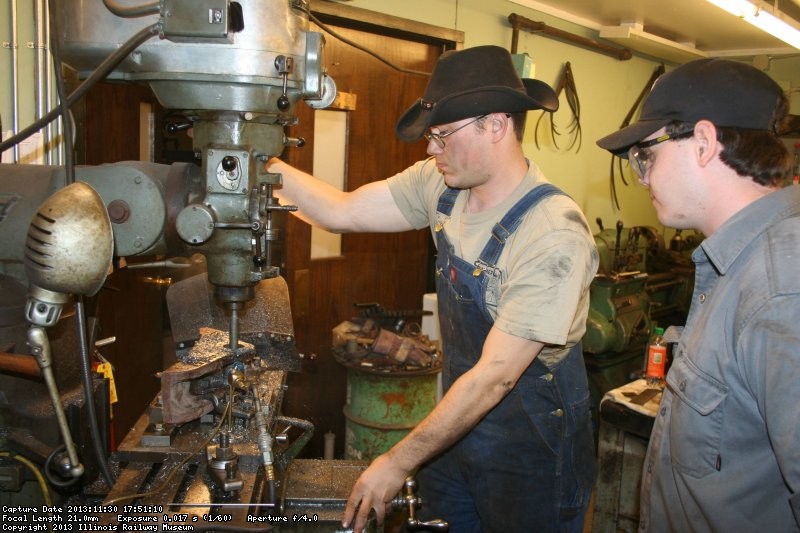 Machining the brake shoe holders