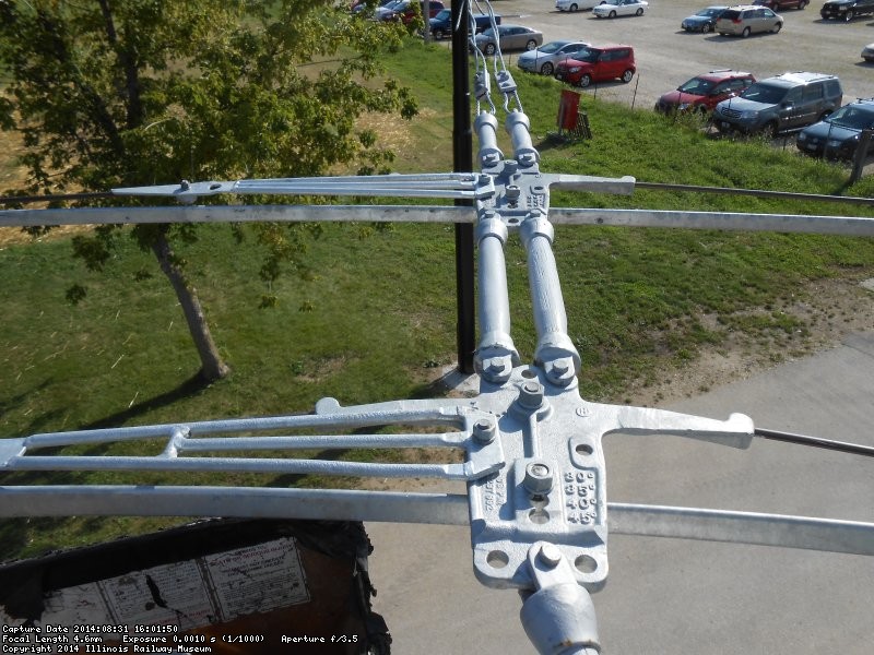 Overhead view of re-conditioned C-2 curved segment