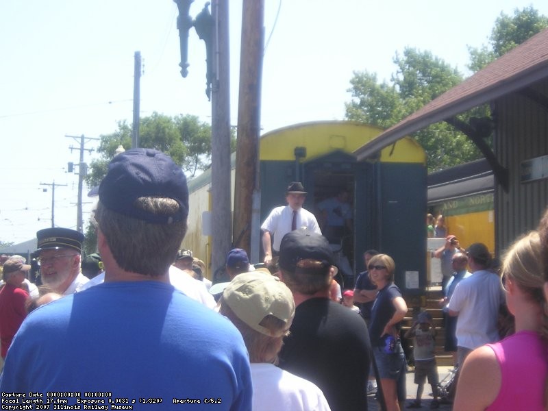 Frank Hicks gives a short speech telling everyone what they are doing, and to put themselves in the frame of mind that it is July 3, 1957.