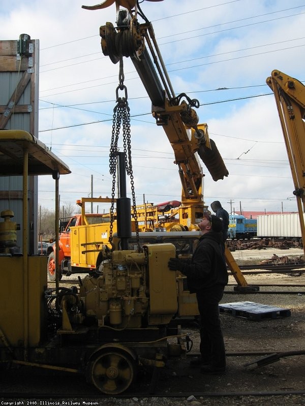The lift begins