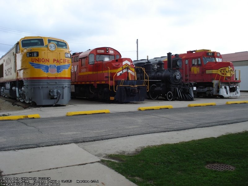 Final photo of the old yard display 