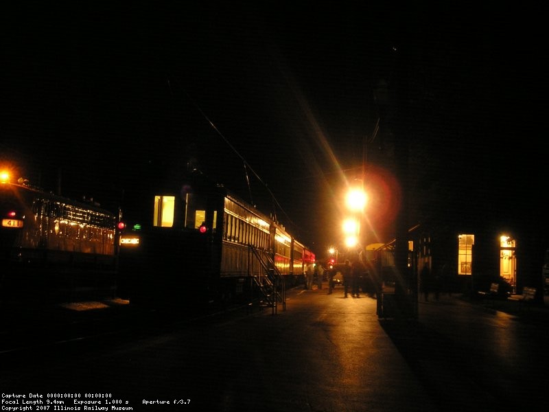 The 'Milwaukee Limited' arrives at East Union.