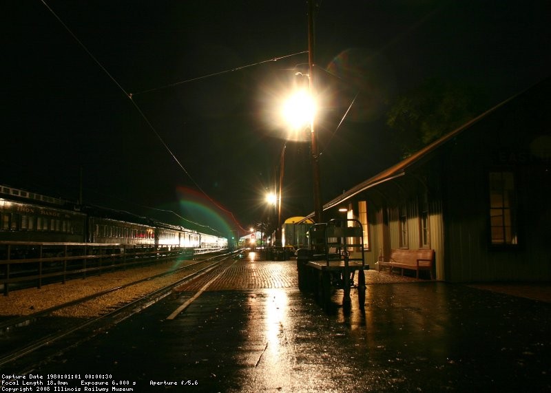 A wet early morning at East Union