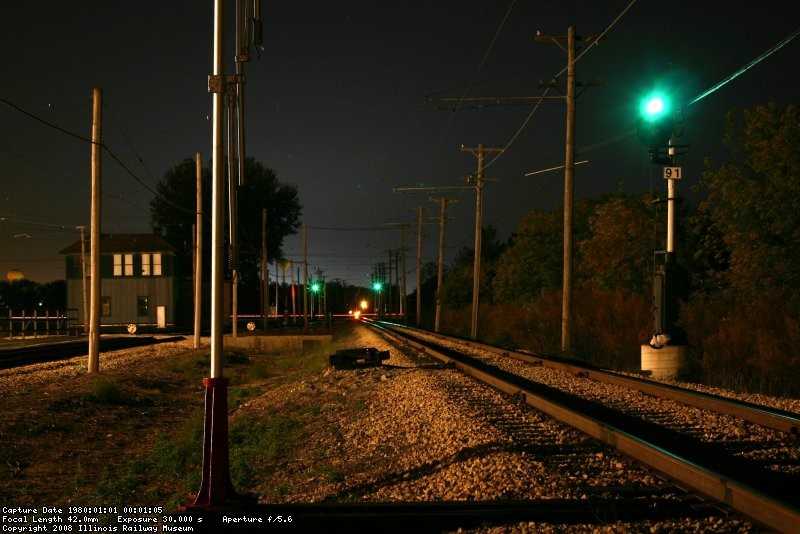 "Clear Signal 91" no more trains tonight