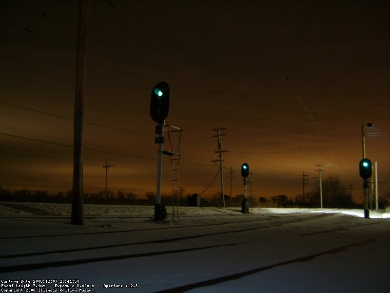 Clear signals at East Switch