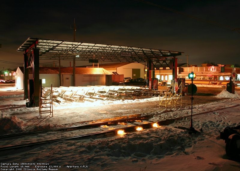 Central Ave station located at the north pole