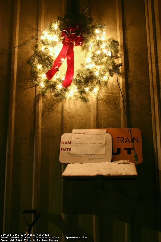 Dispatcher's sign up board at E. Union Station