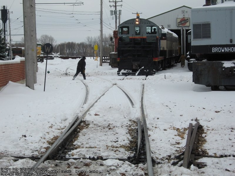 Pulling loco's out of Barn 9