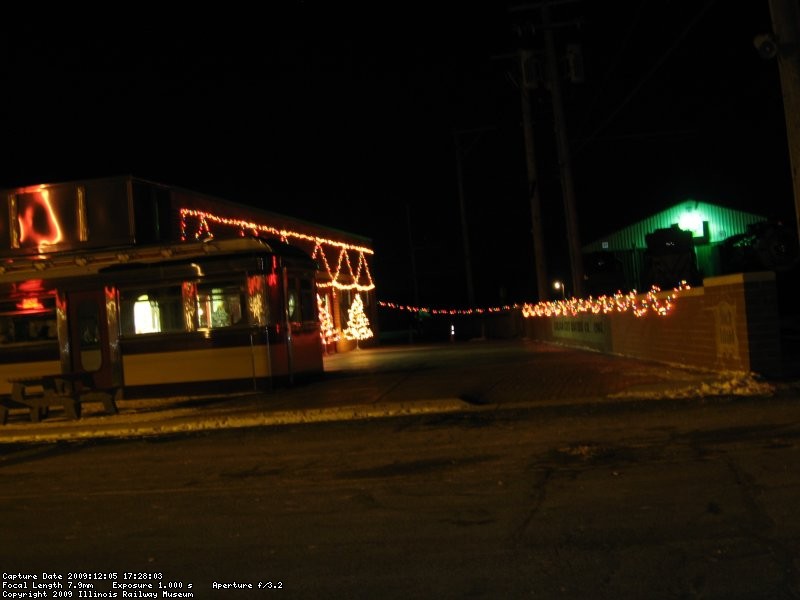 Diner patio.