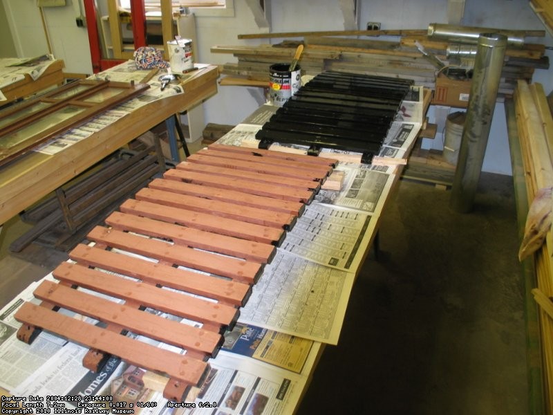 Roof ladders restored