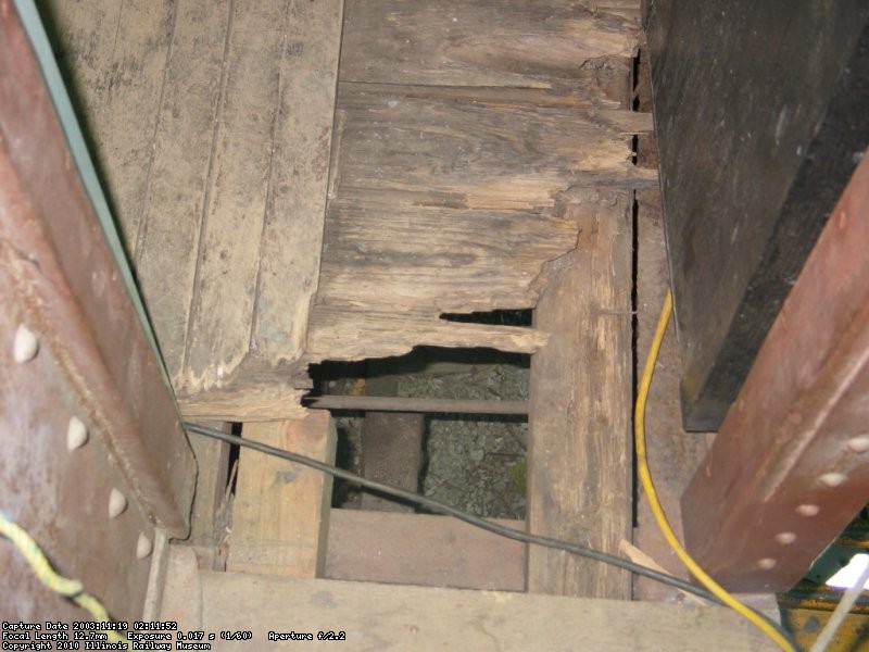 Interior cab floor and sub-floor repairs begin
