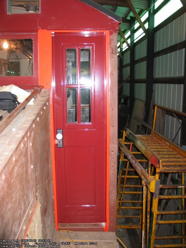 New rear door installed