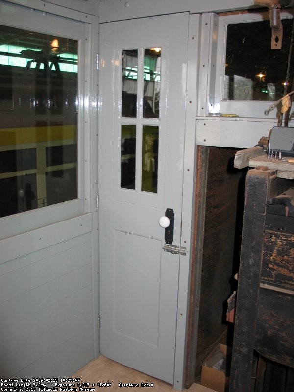 Restored front door installed