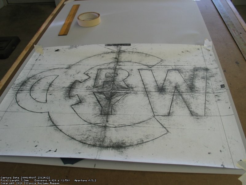New CCW logo stencil made