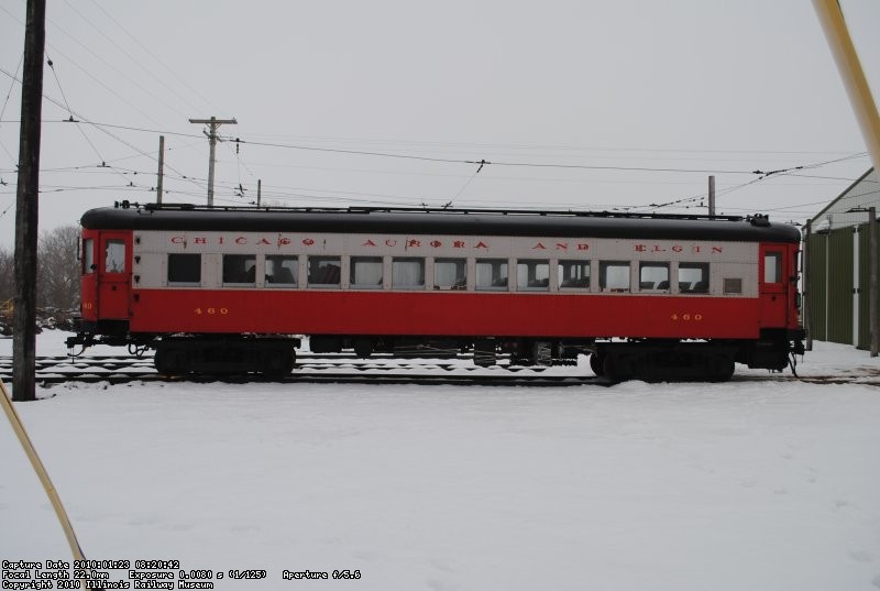 CA&E 460 missing half of the stepwells from its trip to Union