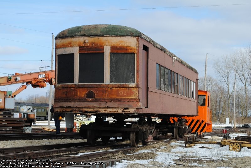 The Joy 2 and #91 make the first 'revenue' move into Barn 11