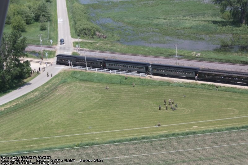 The Anzio Express at the Battle site