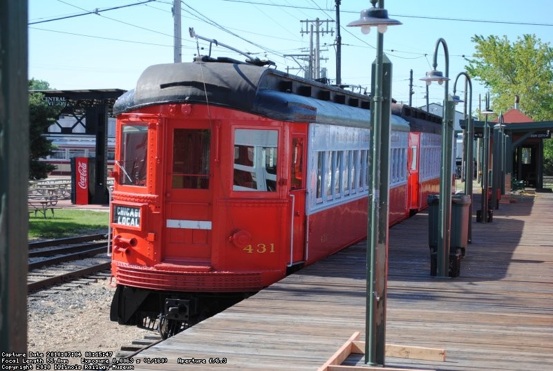 CA&E 431 leads the next outbound toward the subs