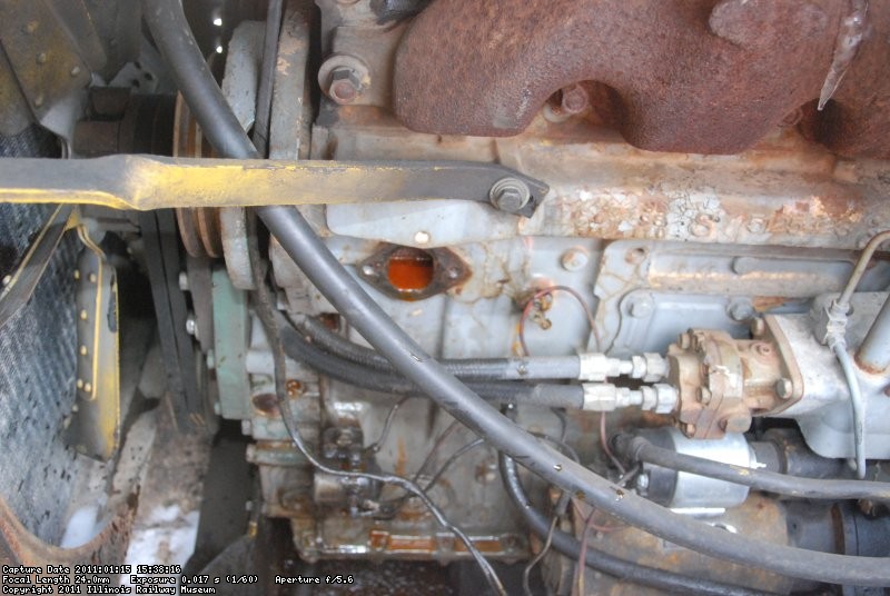 missing block heater mount.